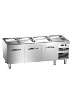 Angelo Po Icon7000 grillkjølebenk 3 dører