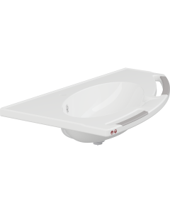 MATRIX Angle Deep servant, elektrisk, med overløp, høyrevendt