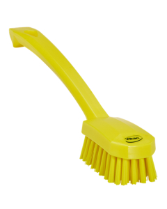 Vaskebørste 260mm medium Gul