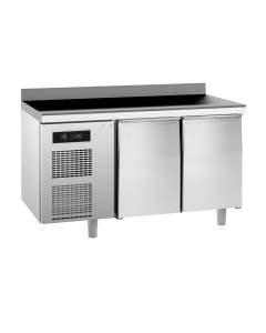 I-GREEN kjølebenk 2 dører, arbeidstopp med oppkant