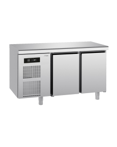 SAGI frysebenk 2 dører, med arbeidstopp