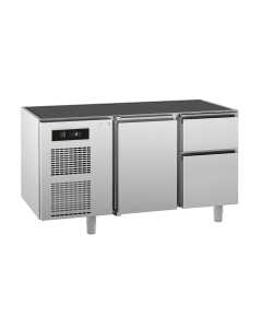 UNIVERSAL kjølebenk 1 dør 2 skuffer, uten arbeidstopp