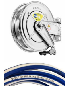 Slangetrommel med 30m FLEX slange