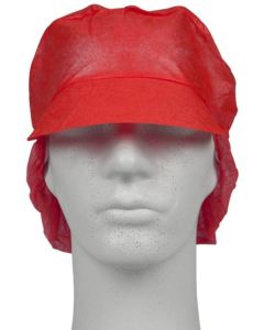 Snoodcap lue RØD XL