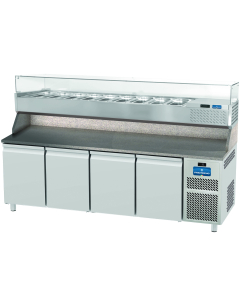 Friotekno kjølerenne med glasstopp 11 GN1/4