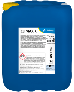 Climax K alkalisk CIP-vask m/klor 22,5KG