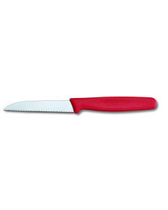 Victorinox snittekniv 8cm tagget blad rød