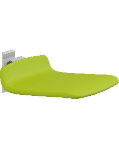 PLUS dusjsete 450, fastmontering, limegrønn