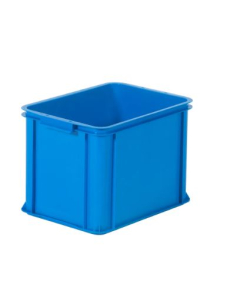 Plastkasse 28ltr 400x300 BLÅ