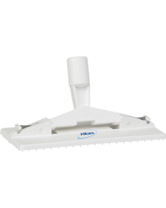 Hvit skurepadholder til skaft