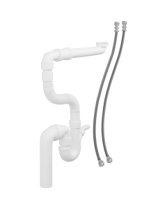 Fleksibelt vann- og avløpsystem, kjøkken