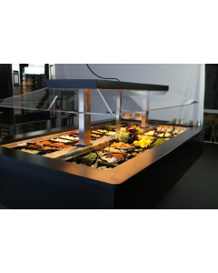 Foodtech salatbar 14 GN1/1 (R290) med hev-senk