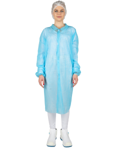 Besøksfrakk blå 3XL