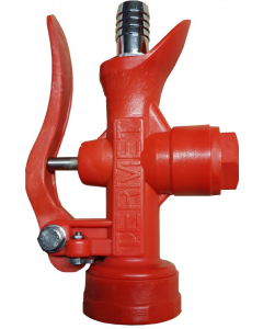 Dusjkran RØD med 3/4" slangekobling