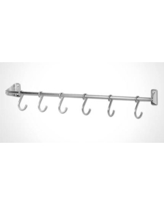 Veggoppheng med 6 kroker