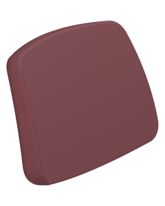 PLUS ryggstøtte til dusjsete 310, fastmontering, rød