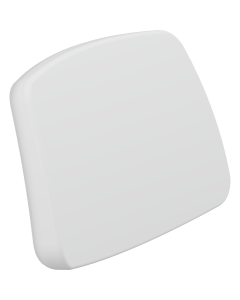 PLUS ryggstøtte til dusjsete 310, fastmontering, hvit