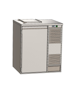 AKE avfallskjøler 120 liter