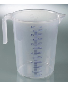 Målebeger 5L PP m/gradering