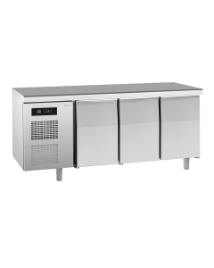 I-GREEN kjølebenk 3 dører, med arbeidstopp