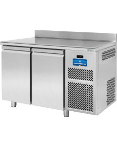 Friotekno Plus 700 frysebenk 2 dører, topplate med oppkant bak