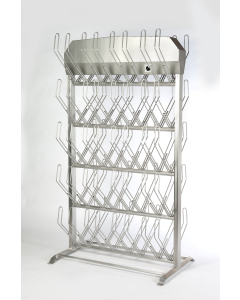 40Par Støvelstativ HIGH-FLOW m/varmluft, gulvmodell