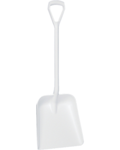 Hvit helstøpt spade 5623