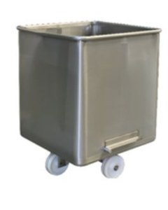 Foodtech 300L Eurobin, elektropolert