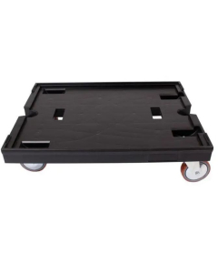 Bakketralle ABS SORT, 800x600mm