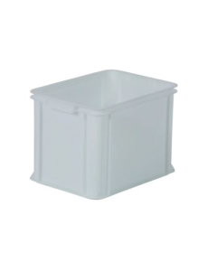 Plastkasse 28ltr 400x300x285 HVIT