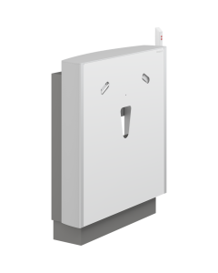 SELECT servantheis, hvit, elektrisk høyderegulering med håndkontroll, med klemsikring