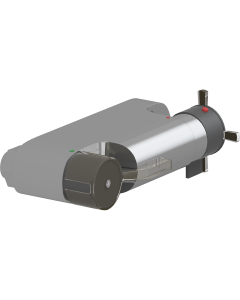 Dusjarmatur med termostat og lange grep
