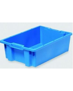 Plastkasse 32L Blå - 600x400x180mm