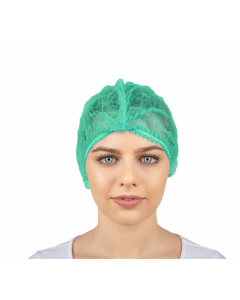 Hårnett grønn onesize
