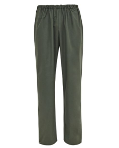 Elka regnbukse PU Oliven XL