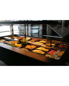 Foodtech salatbar 10 GN1/1 (R290) med hev-senk