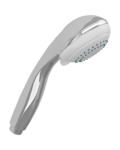 Hånddusj med tre stråletyper