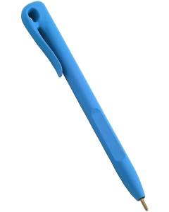 Detektbar penn enkel - blått blekk