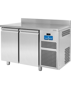 Friotekno Plus 700 kjølebenk 2 dører, topplate med oppkant bak