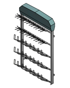 12Par hansker + 12Par støvler High-Flow m/varmluft