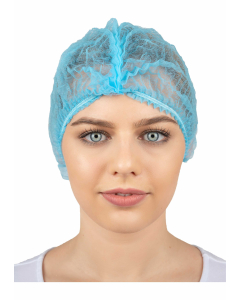 Hårnett blå onesize