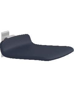 PLUS dusjsete 450, fastmontering, mørkeblå