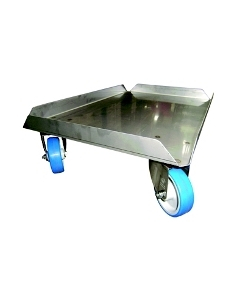 Bakketralle rustfri 620x420mm