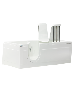 Montana badekar med dør, 1675 mm, venstrevendt