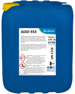 ADDI 933 skumvask m/klor, 22KG