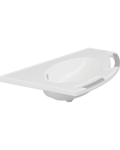 MATRIX Angle Deep servant, manuell, med overløp, høyrevendt