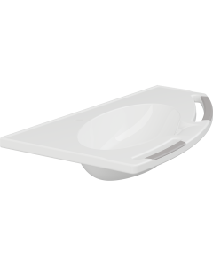 MATRIX Angle Deep servant, manuell, uten overløp, høyrevendt