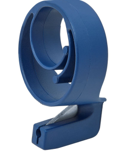 Detektbar ringkniv blå