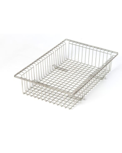 Kurv rustfri stabelbar 580x380x125mm