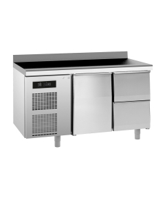 IGREEN kjølebenk 1 dør 2 skuffer, arbeidstopp med oppkant